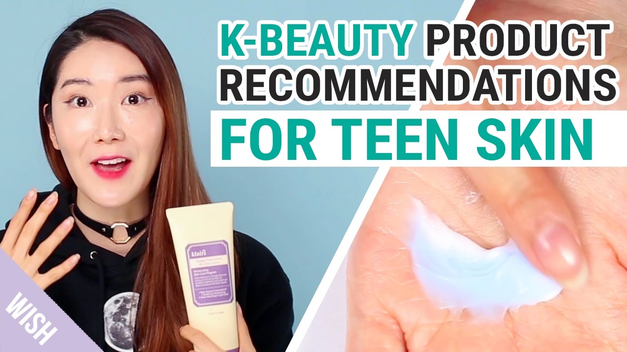 ⁣Korean Beauty Product Recommendations For Teen Skin