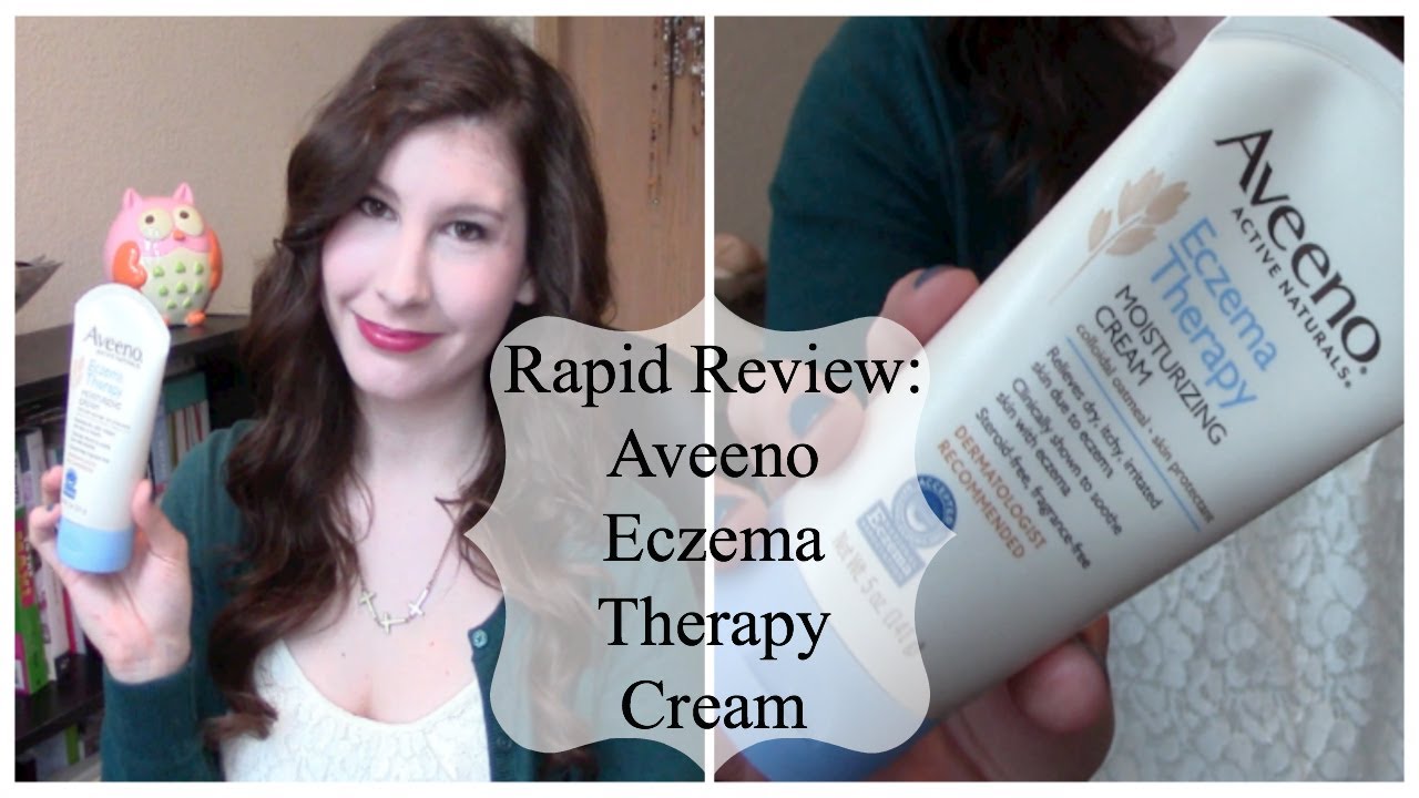 Rapid Review Aveeno Eczema Therapy Moisturizing Cream Youtube