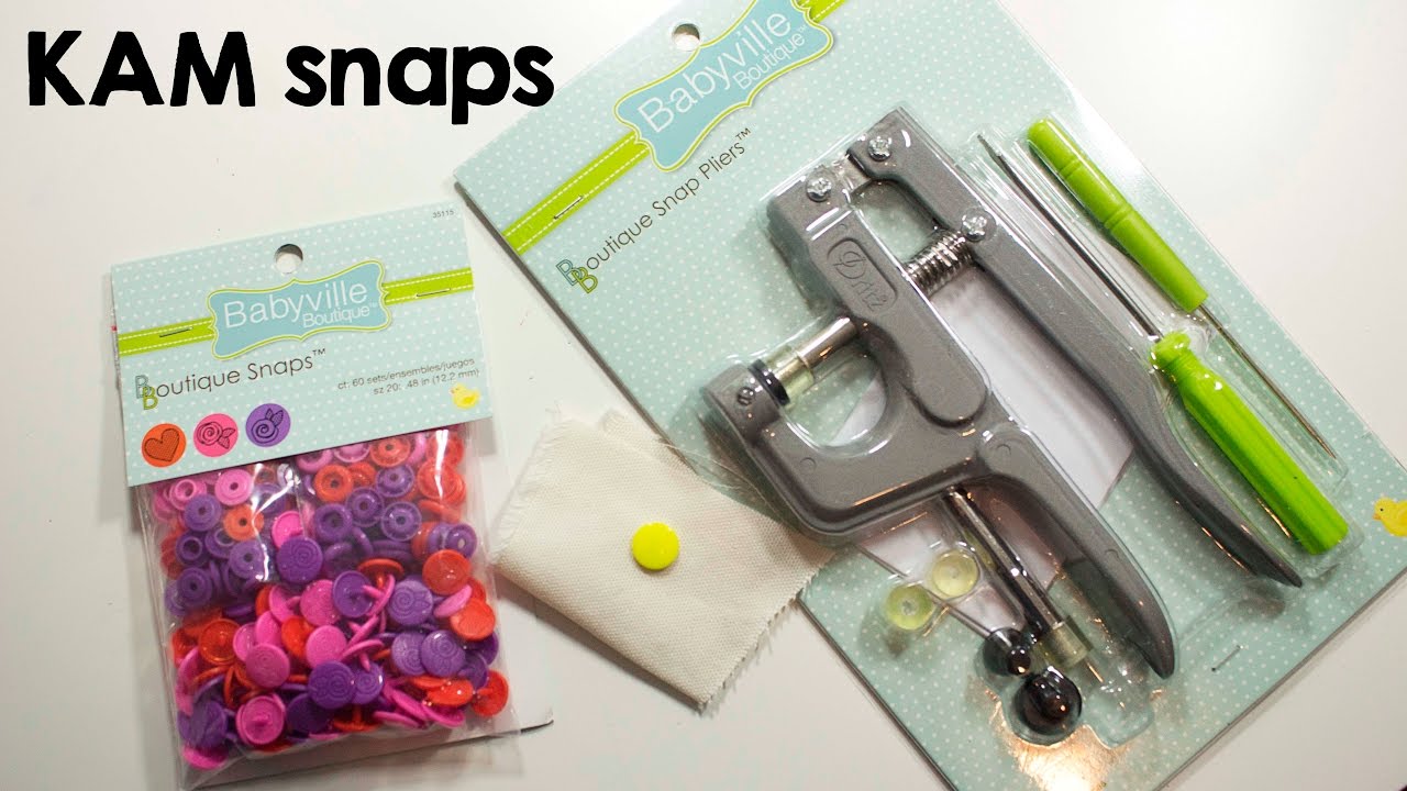 How to Remove Plastic KAM & Metal Snap Fasteners Easily & Quickly leaving  fabric intact