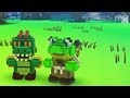 Гагатун и Юзя отправляются в первое приключение по Cube World