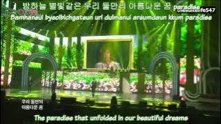EXO (Baekhyun, D.O, Chen) - Paradise [Friendship Concert] (13.07.03) {Hangul, Romanization, Eng Sub}