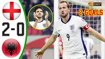 England vs Albania 2-0 Highlights & All Goals 2025 HD 🔥 Harry Kane 2 Goals
