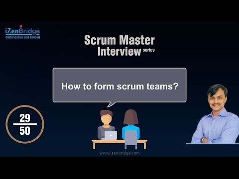 Scrum Interview Question: How to form scrum teams?