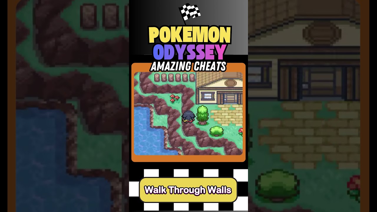 Потрясающие читы для Pokémon Odyssey 🔥 Прохождение сквозь стены, встреча с блестящими покемонами ...
