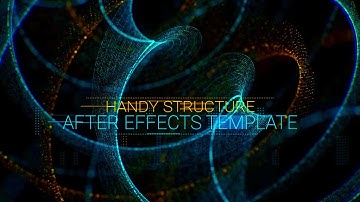 Particle Spiral Titles | After Efects Project Files