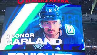 Canucks vs Oilers Stanley Cup- Oh Canada Anthem / Himno Nacional Canada en partido Hockey