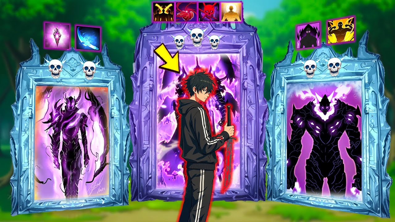 Quando O Sistema Lhe Deu Três Personagens Raros Da Classe SSS Com Uma Taxa De Queda De 0,00001%