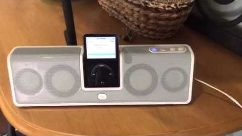 My used Logitech MM50 iPod stereo player