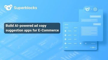 Build AI-powered ad copy suggestion apps for E-Commerce