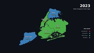 Full NYC's Most Common Crime Complaint in Every Borough, Mapped News