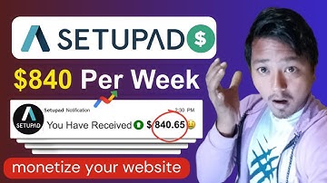 How to Monetize your Website with Setupad | Website Monetization