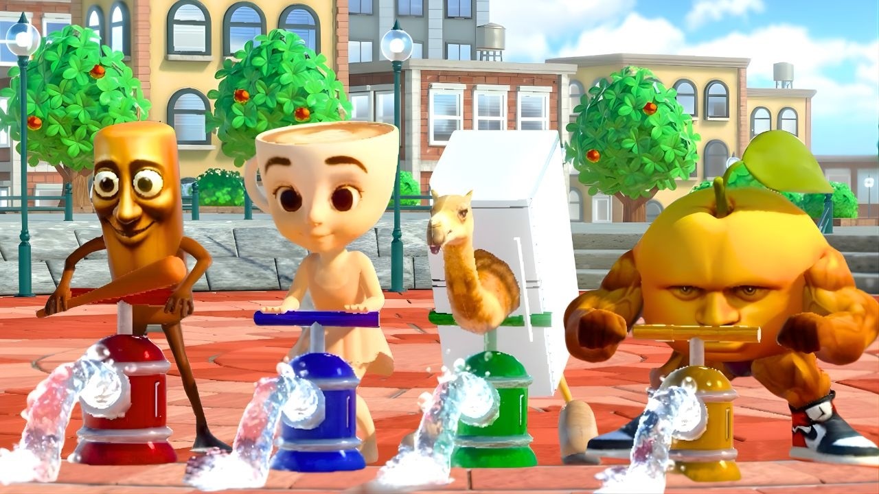 SUPER MARIO PARTY – Meme Chaos! TungTungTungSahur vs BallerinaCappuccino