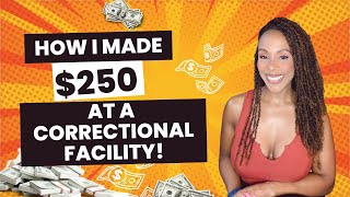 I made $250 in 30 minutes at a Correctional Facility!  Here is how! #notary #correctionalofficer