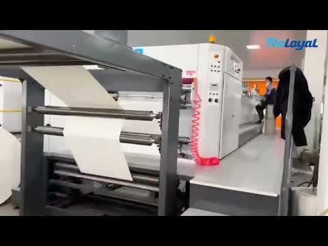 1 Roll/2 Rolls/4 Rolls Jumbo Paper Roll to Sheet Rotary Sheeting Machine
