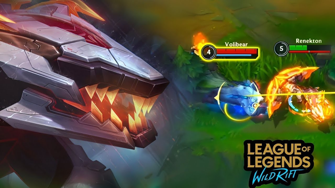 Wild rift Renekton vs Urgot baron lane season 10(bad ending) Adc diff