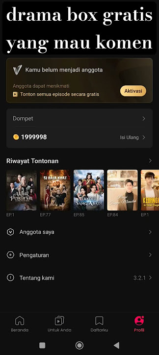 cara nonton drama box gratis