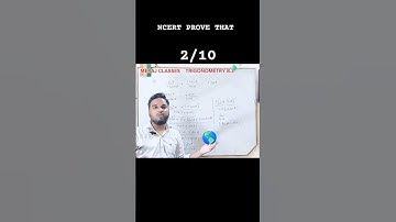 Prove that 02/10 Ncert #ncert #math #trending