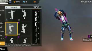 DJ aisyah versi emote free fire battleground