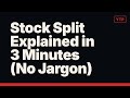 Stock Split Explained in 3 Minutes (No Jargon)