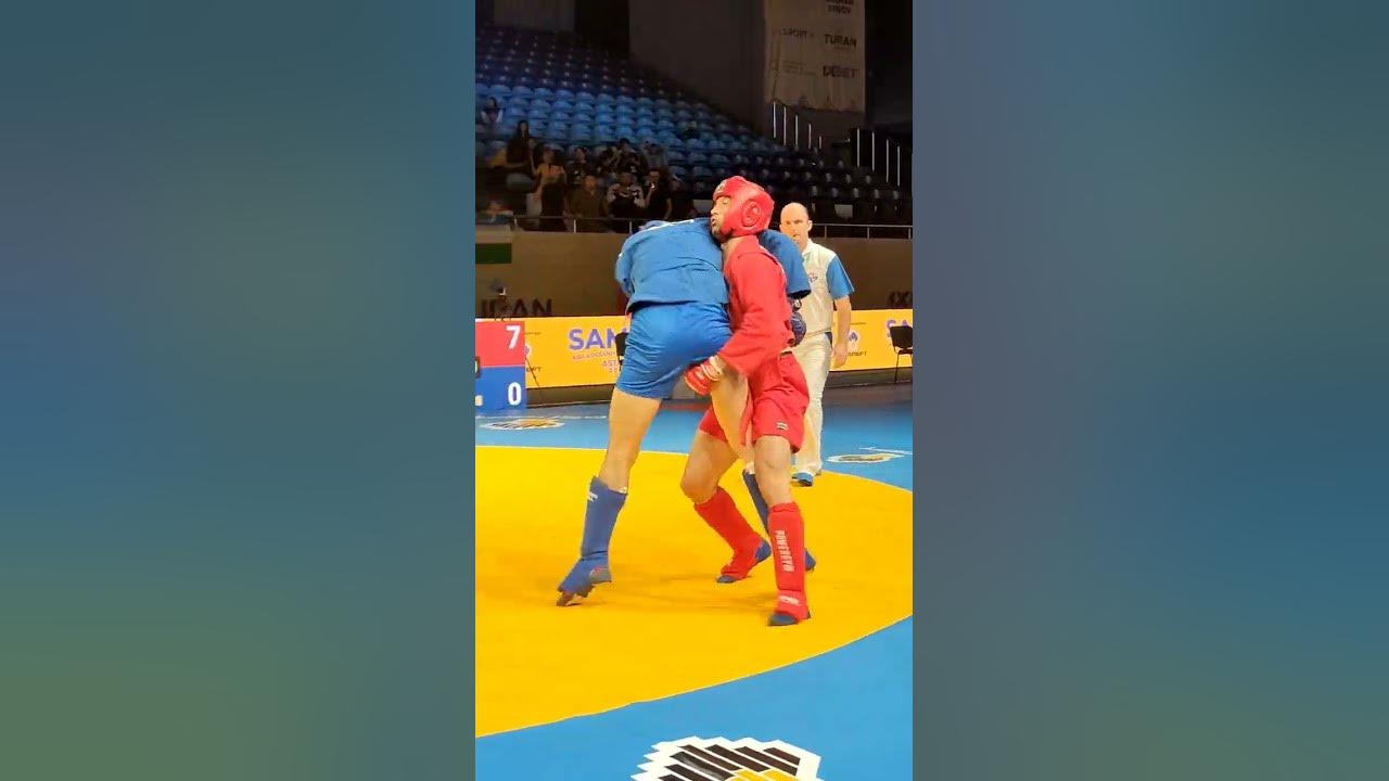 Combat #SAMBO at the Asia and Oceania Sambo Championships 2023 in #Astana, #Kazakhstan. #самбо
