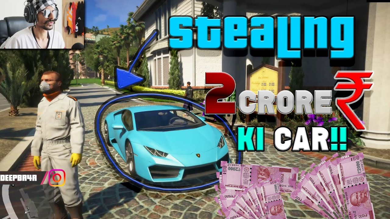STEALING 2 CRORE KI CAR!!!! INDIAN DESI GTA FT. DeepBrar ! BrarTV
