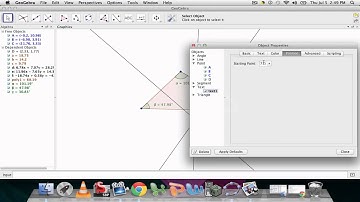 Geogebra - Construct a Circumcenter