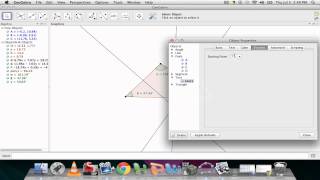 Geogebra - Construct a Circumcenter