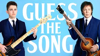 Can you guess the Beatles song from the bass part