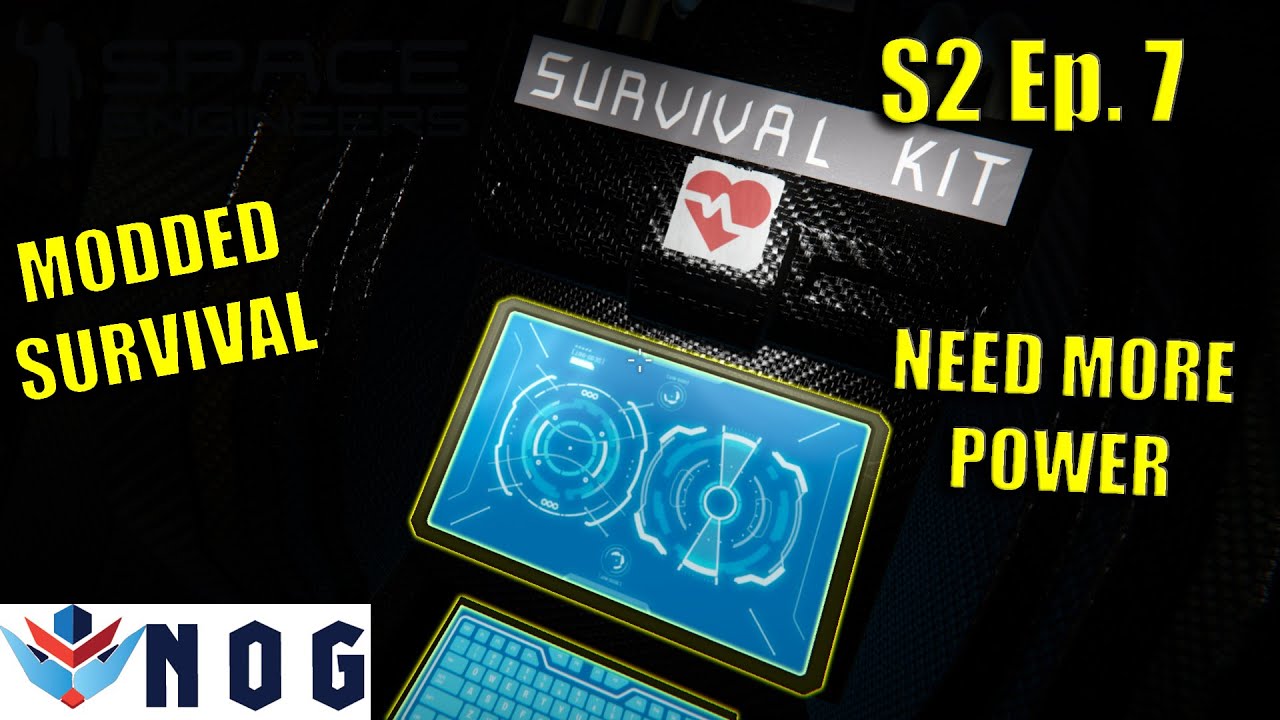 Lets Play Space Engineers Modded Survival S2 Ep7 | Base Build Continues ...