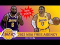 Top 30 2023 NBA Free Agents Ft. Kyrie Irving + Los Angeles Lakers LeBron James & Russell Westbrook