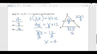 10/15/25 GE Warm Up, Assignment Triangle Inequality, Notes & Assignment Midsegment #mrglee