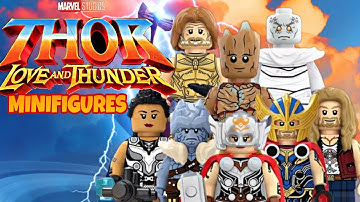 LEGO THOR LOVE AND THUNDER |  KORUIT KT1062 | LEGO UNOFFICIAL #thorloveandthunder #marvel #thor