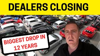 USED CAR SALES START TO COLLAPSE