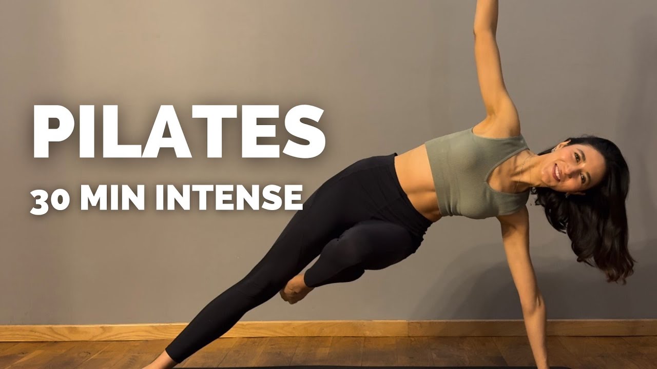 30 MIN Pilates | Abdos toniques et fessiers fermes | Intense