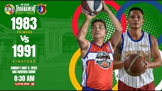 BATCH 1991 PINATUBO VS. BATCH 1983 PRIMERO COFFEE| GNC ALUMNI LEAGUE SEMI-FINALS