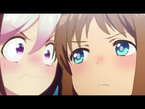 食事中は機嫌が悪いスペちゃんと全く動じないグラスちゃん【ウマ娘】