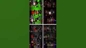 Incredibox Sprunki Phase 8 Definitive VS Phase 5 VS Phase 4 VS Phase 3  *MIX HORROR VERSION*