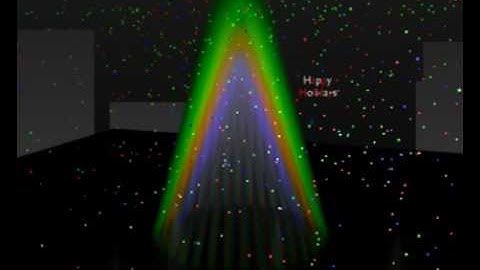 Blender 2.49b Volumetric X Mas Tree