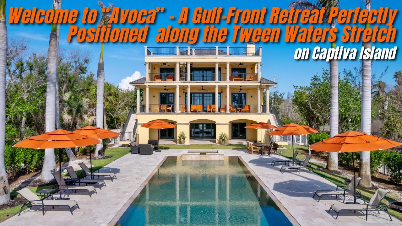 ๐Captiva Island Gulf-Front Estate | Private Beach, Rooftop Deck ...