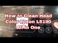 How to clean head color epson l5190