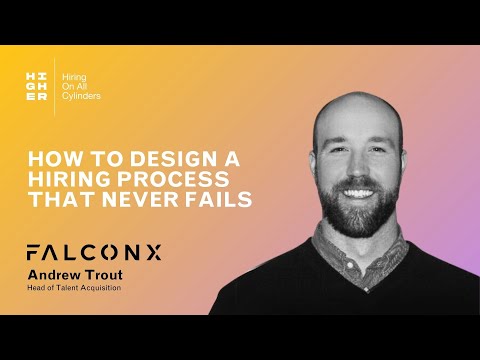 Ep 34: How to design a hiring process that never fails with Andrew Trout.