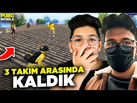 3 TAKIMIN ARASINDA KALDIM!!! | SASUKE NARUTO İKİLİSİ! | PUBG MOBİLE