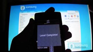 UnJam Sliding Puzzle Game for Samsung Wave(Bada OS): Demo on s8530 screenshot 5