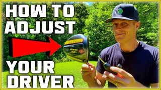 HOW TO ADJUST ANY COBRA DRIVER OR FAIRWAY WOOD!(w/ SPECIAL TIP!)
