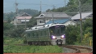 西笠田⇒笠田　大カークを行く227系1000番台