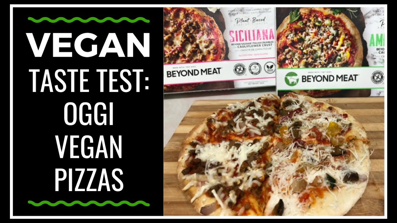 Oggi Foods Beyond Meat Plant Based Siciliana Pizza, 472 Gram -- 12 per Case.