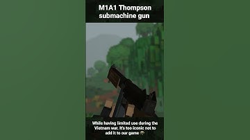 My take on the Thompson submachine gun #reload #animation #shorts