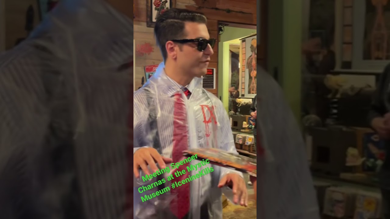 Spencer Charnas at The Mystic Museum!! 
