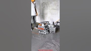 Floor Leveling Machine – Automatic Concrete Leveling Machine 300 m²/hour Capacity