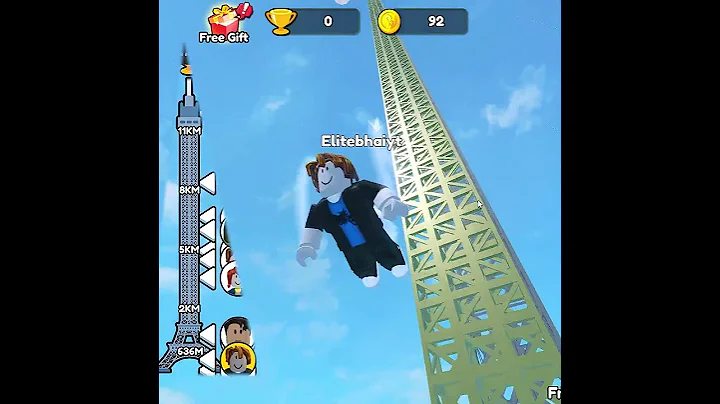 🧗Climb and Jump Tower[🪷World😱#ClimbAndJumpTower #RobloxShorts #RobloxTower #Taipei101 #RobloxObby
